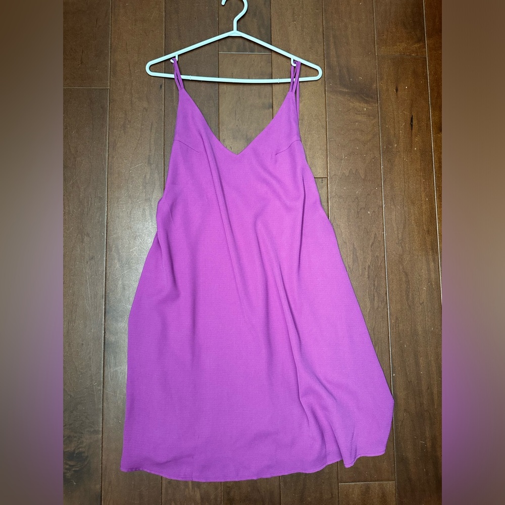 Purple dress medium NWT